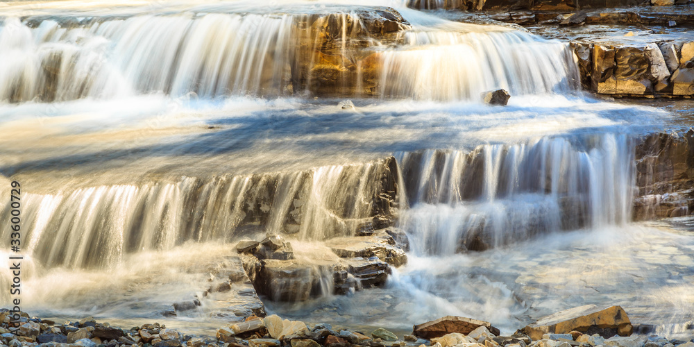 Waterfalls at Waterton Park