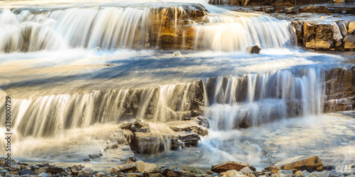 Fototapeta Naklejka Na Ścianę i Meble -  Waterfalls at Waterton Park