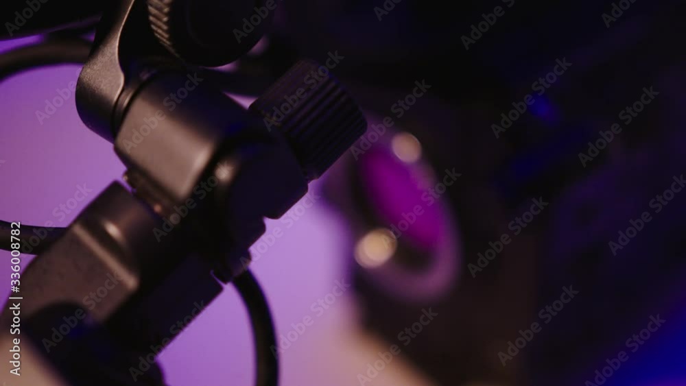 Camera gear closeup. Professional cinema camera body Camera gear closeup. Professional cinema camera body