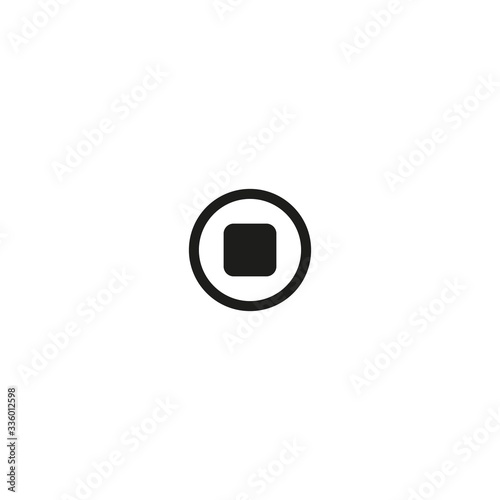 stop button 
