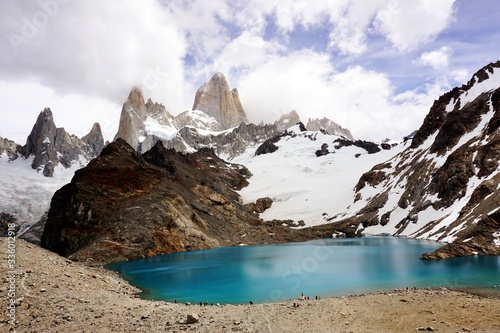 Fitz Roy und die Laguna de los tres, El Chalten, Patagonien, Argentinien
