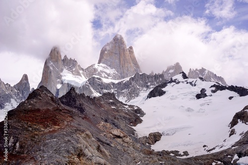 Fitz Roy Felsmassiv, El Chalten, Patagonien, Argentinien