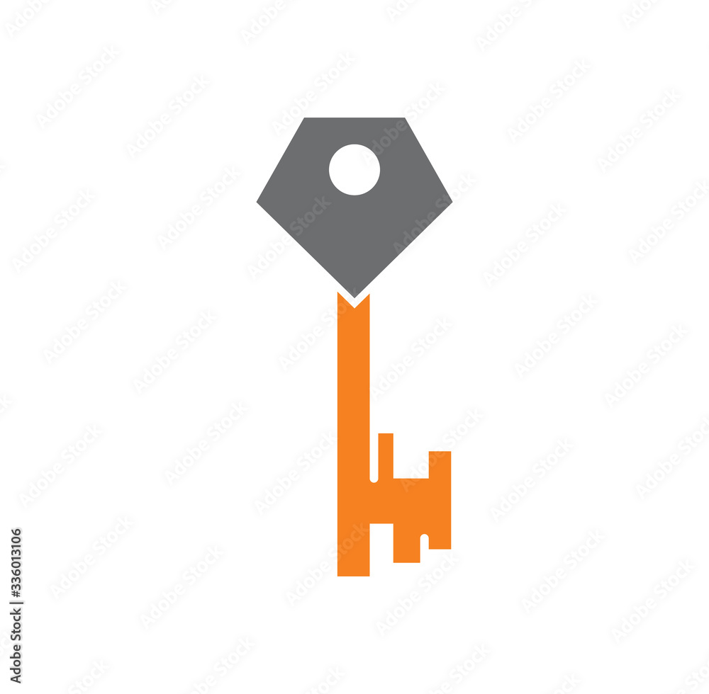 Key icon on background for graphic and web design. Creative illustration concept symbol for web or mobile app Key icon on background for graphic and web design. Creative illustration concept symbol for web or mobile app