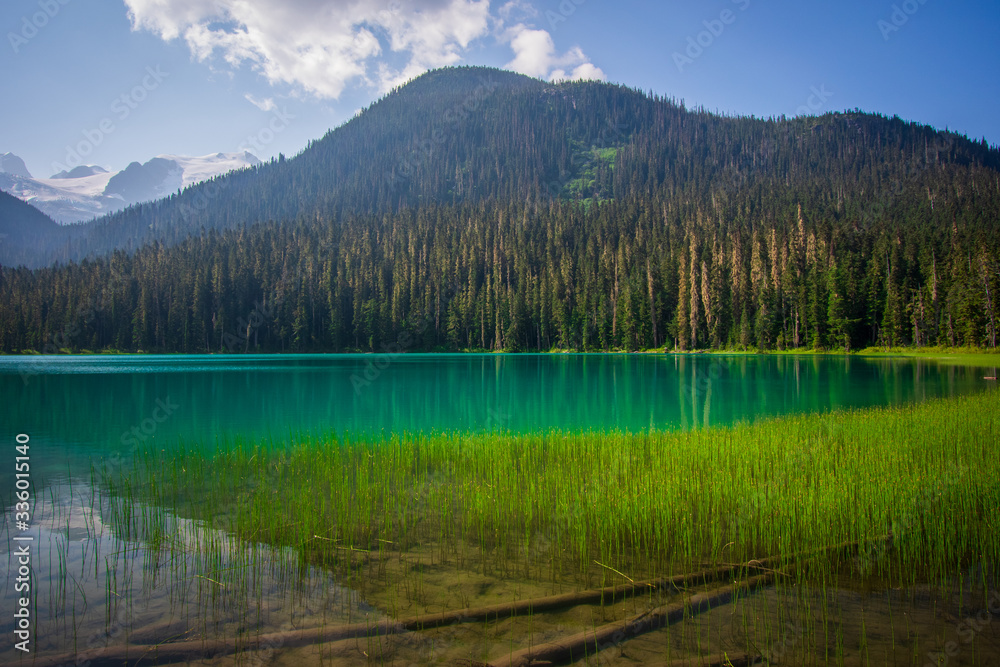 Turquoise Joffre lakes near Whistler, Canada