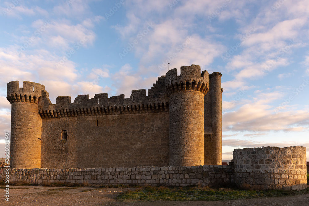 Castle of Villafuerte de Esgueva, Valladolid province, Spain	