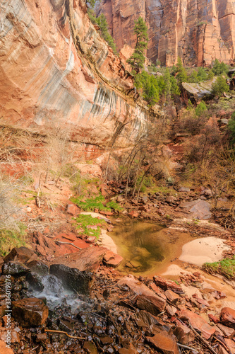 Water Fall at Zion National Park