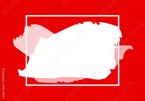 Abstract background with spots ,rectangle frame. Hand drawn vector background collection for your design. Vector illustration EPS10