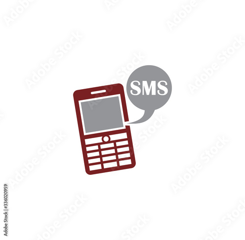 Mass media related icon on background for graphic and web design. Creative illustration concept symbol for web or mobile app