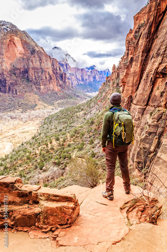 Hiking Angels Landing Trail