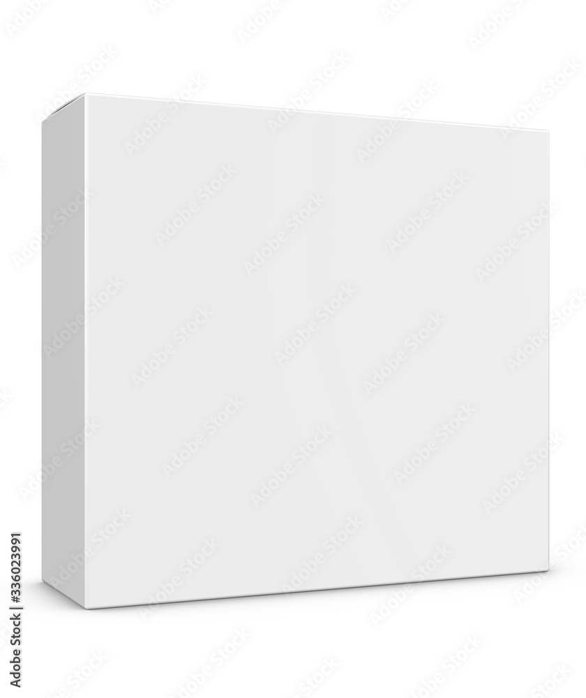Realistic 3D Box Mock Up Template on White Background.3D Rendering,3D Illustration.Copy Space
Realistic 3D Box Mock Up Template on White Background.3D Rendering,3D Illustration.Copy Space