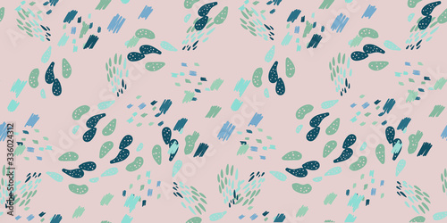 Colorful abstract hand drown pattern