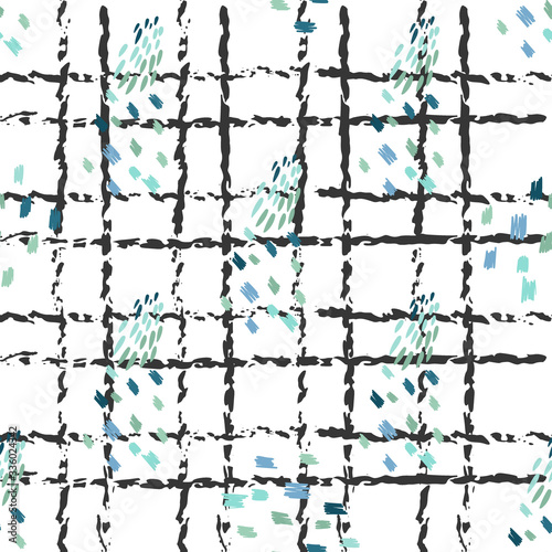 Colorful abstract hand drown pattern