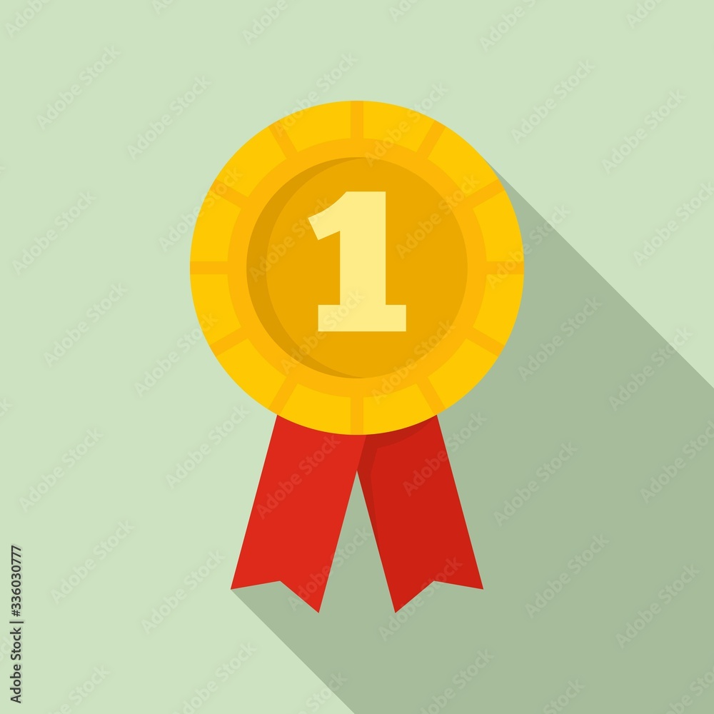 Fotografie Dog first place emblem icon
