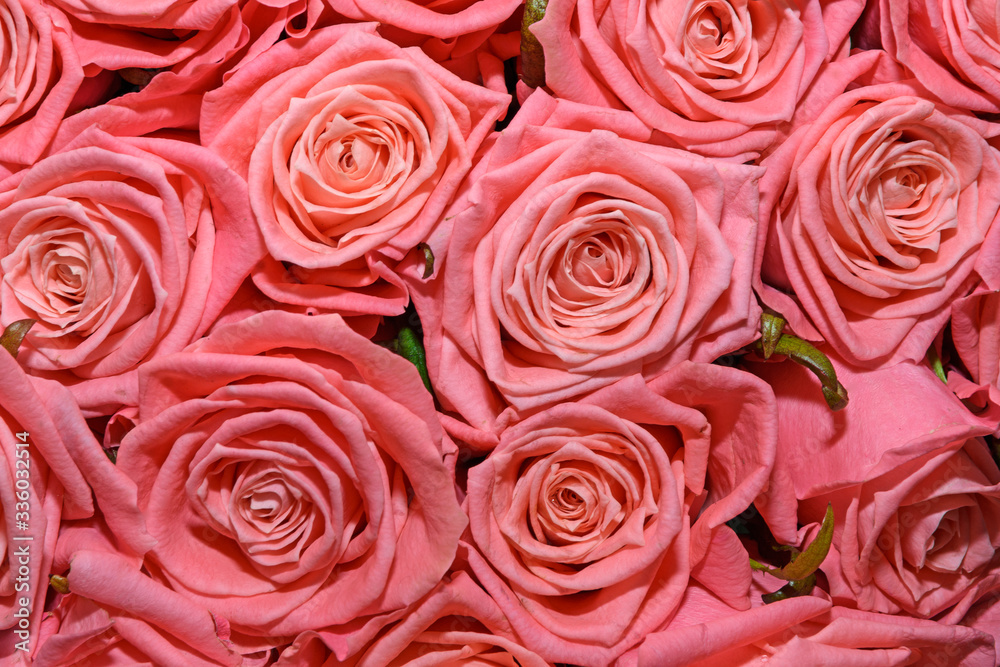 Background of bouquets of flowers. Roses. Design. Close up. Background of bouquets of flowers. Roses. Design. Close up.