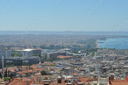 Aerial view of Thessaloniki