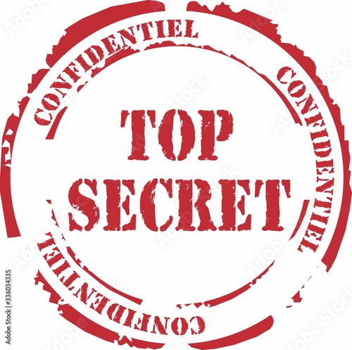 tampon sceau top secret confidentiel