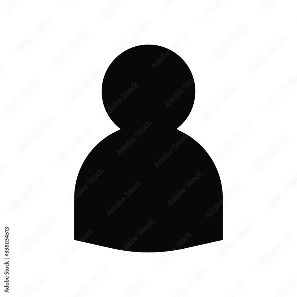 user profile isolated vector icon user profile isolated vector icon