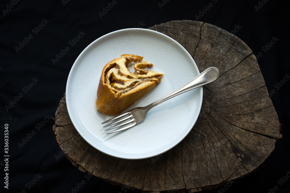 Φωτογραφία Gubana cake, typical dessert of the Friuli region of Italy