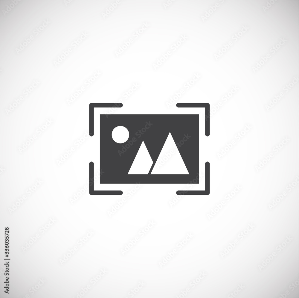 Photography related icon on background for graphic and web design. Creative illustration concept symbol for web or mobile app Photography related icon on background for graphic and web design. Creative illustration concept symbol for web or mobile app