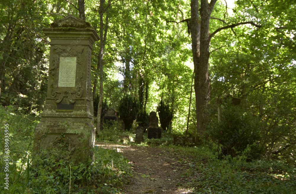 Fototapeta premium Alter Friedhof Herrstein