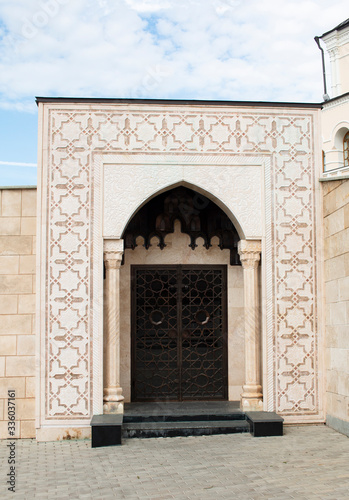entrance to the mosque