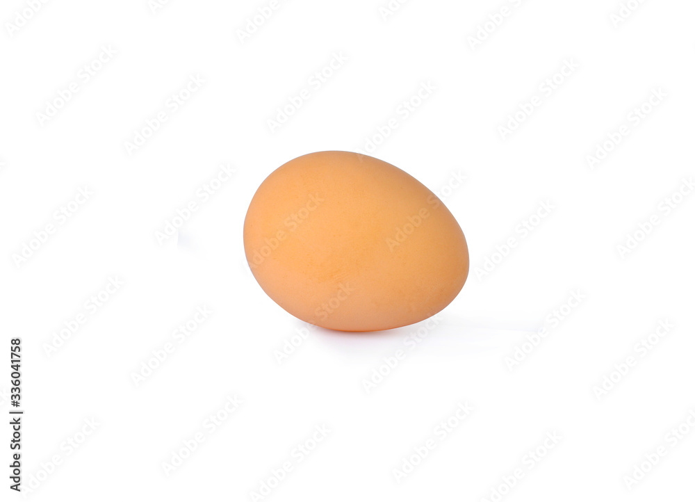 egg on white background egg on white background