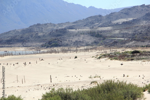 Drought, Theewaterskloof Dam in Western Cape