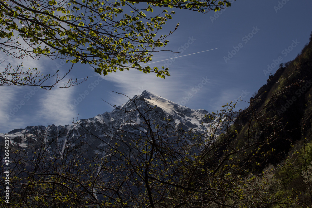panorama from the Vallone di Elva in the Maira Valley panorama from the Vallone di Elva in the Maira Valley