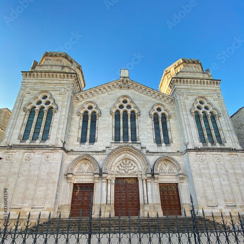 Great Synagogue of Bordeaux France, the main place of worship Israelite Bordeaux, siege of the Sephardic community, it is classified a historical monument since 1998
