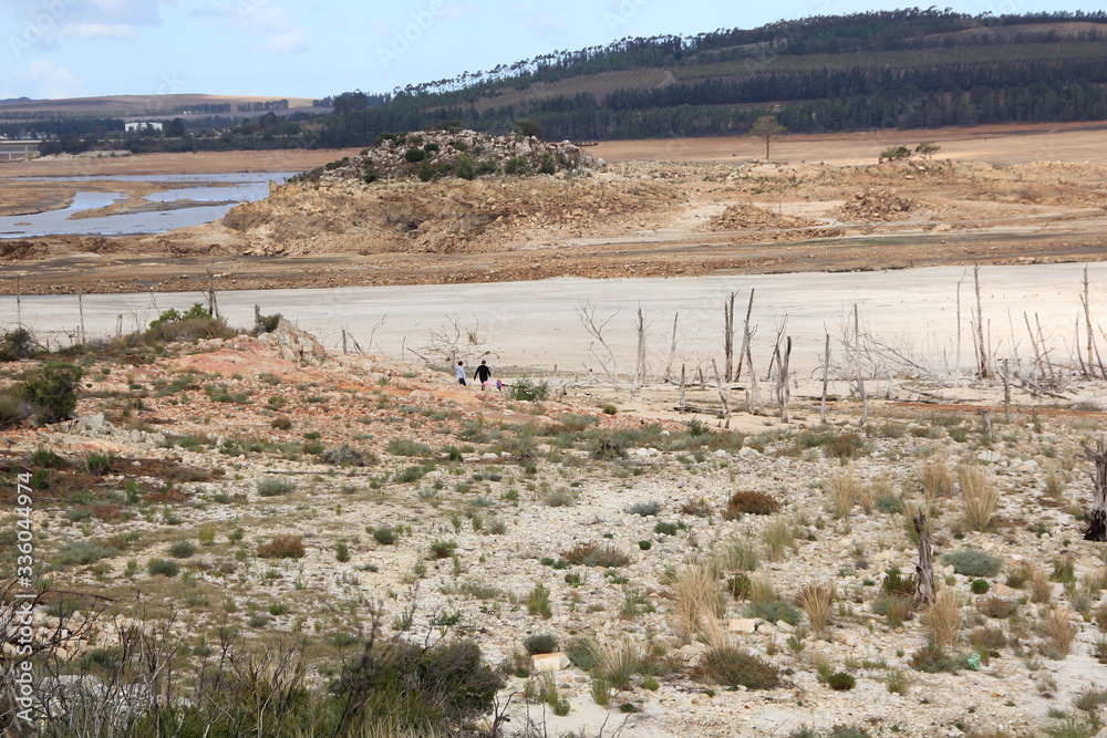 Drought, Theewaterskloof Dam, Western Cape
