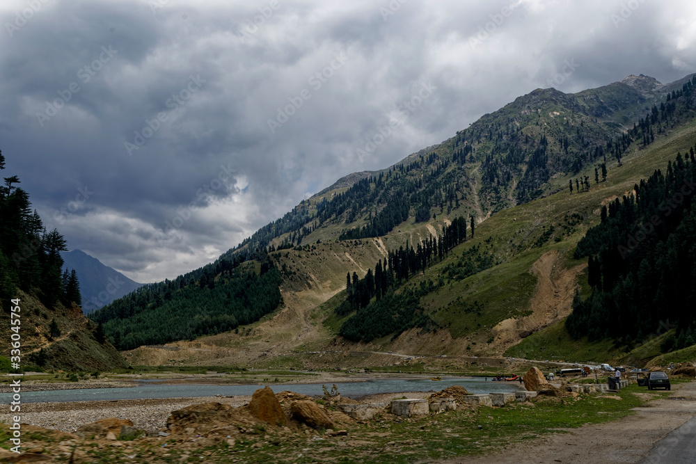 Lake in the mountains