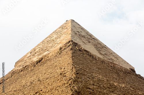 View of Great Pyramids of Giza