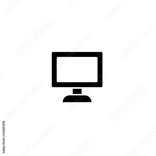 monitor icon vector