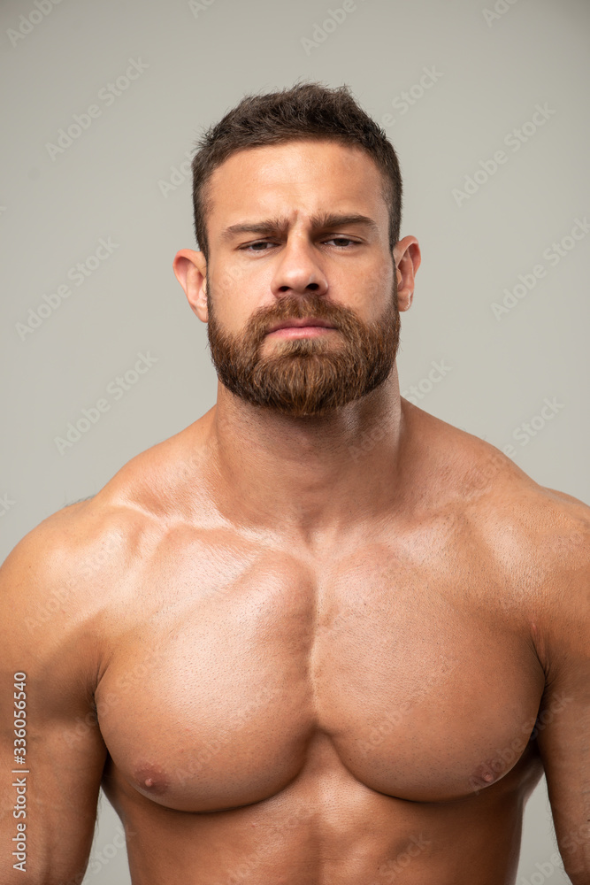 Portrait of bodybuilder