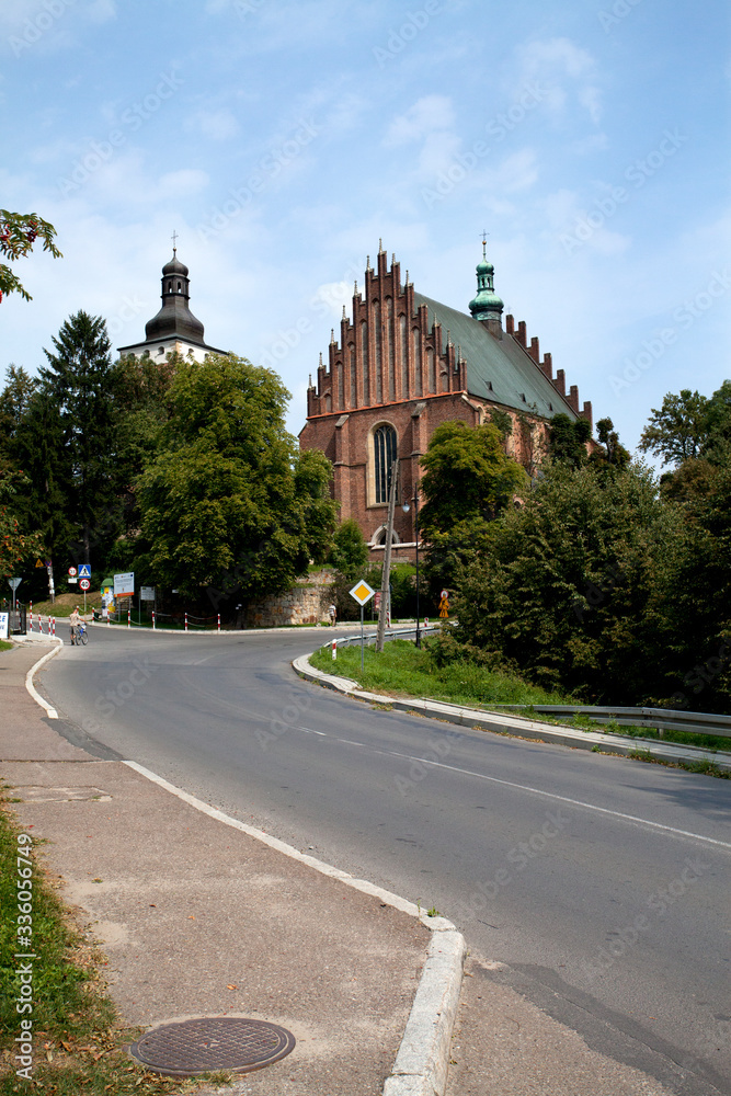 Biecz - Fasada Kościóła pod wezwaniem Bożego Ciała
pozostałość zabudowy średniowiecznego miasta