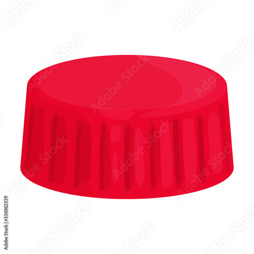 Cap bottle vector icon.Cartoon vector icon isolated on white background cap bottle.