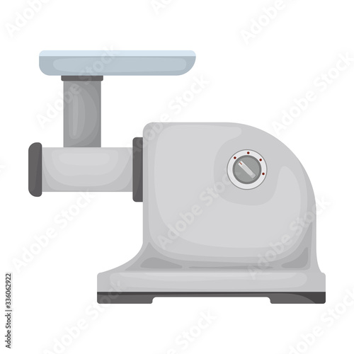 Grinder meat vector icon.Cartoon vector icon isolated on white background grinder meat.