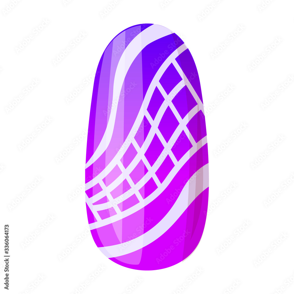 Nail of manicure vector icon.Cartoon vector icon isolated on white background nail of manicure. Nail of manicure vector icon.Cartoon vector icon isolated on white background nail of manicure.