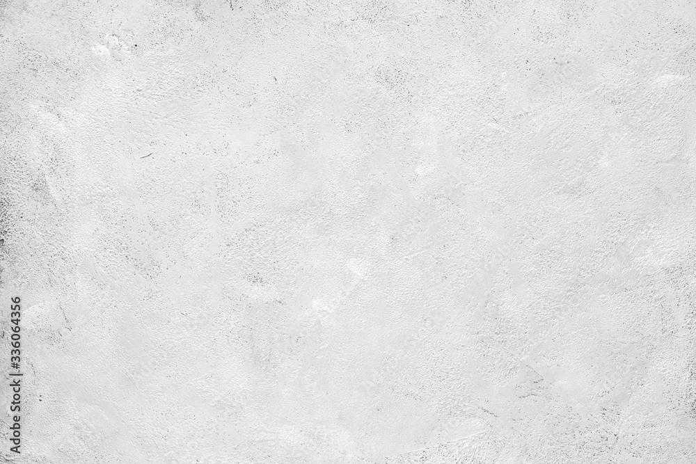 Texture of old white concrete wall for background