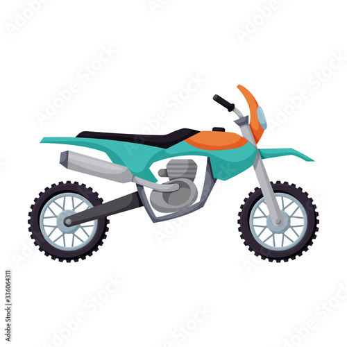 Motorcycle vector icon.Cartoon vector icon isolated on white background motorcycle.