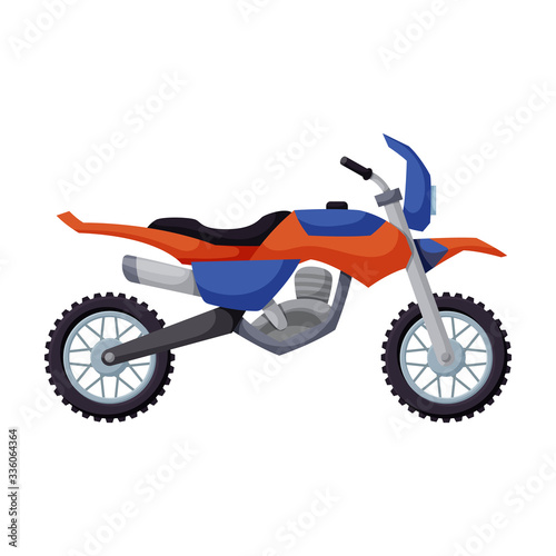 Motorcycle vector icon.Cartoon vector icon isolated on white background motorcycle.