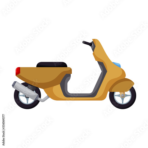 Motorcycle vector icon.Cartoon vector icon isolated on white background motorcycle.