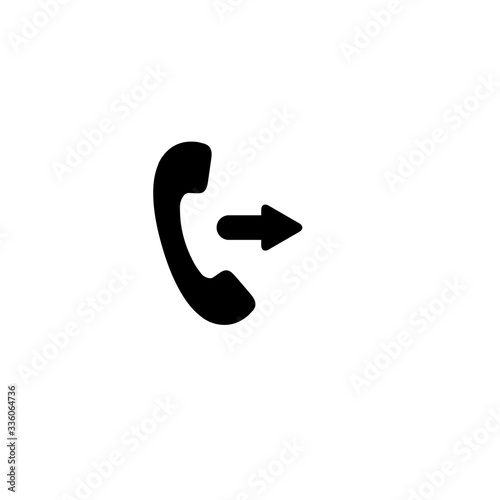 outgoing call icon