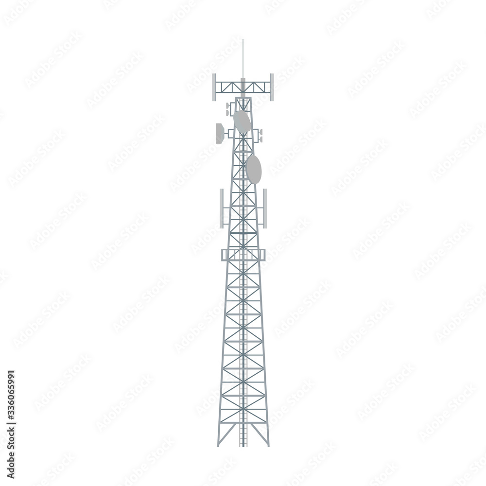 Radio tower vector icon.Cartoon vector icon isolated on white background radio tower. Radio tower vector icon.Cartoon vector icon isolated on white background radio tower.