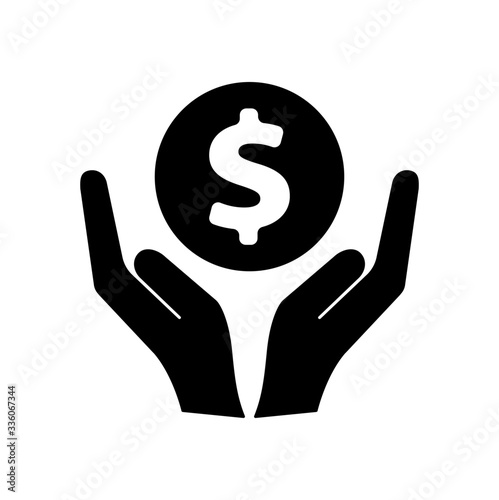 hand with dollar sign