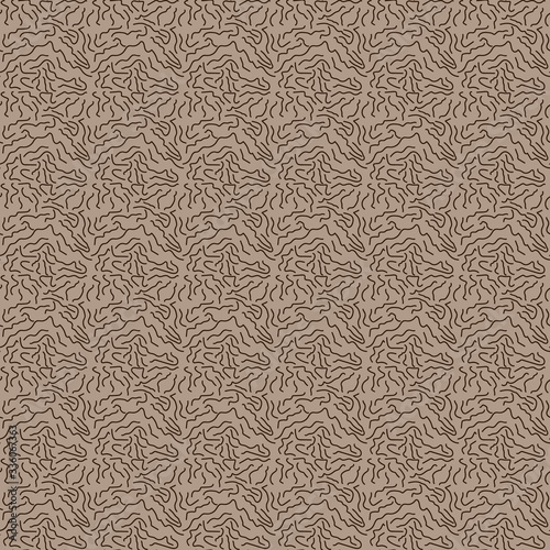 vector illustration an abstract pattern in the form of an ornament from geometric shapes of different shapes, sizes and colors
