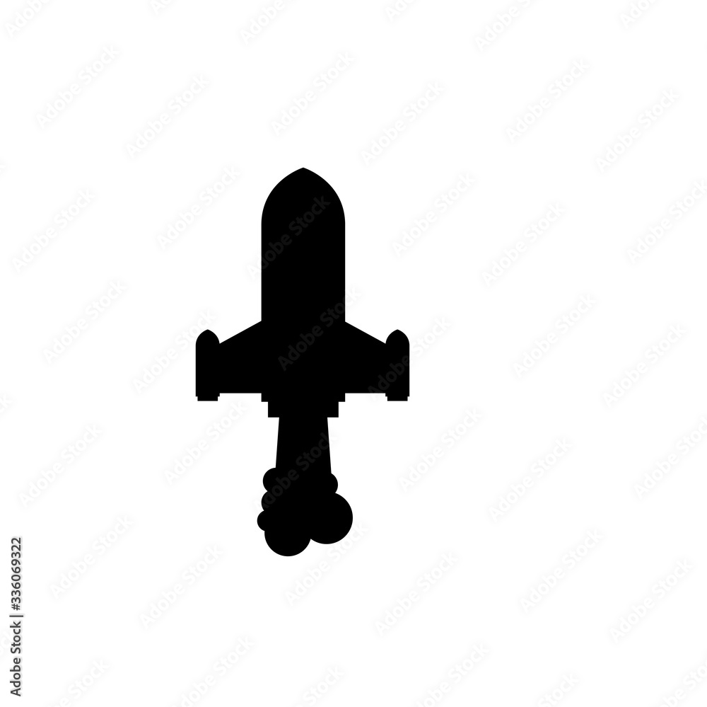 rocket icon vector rocket icon vector