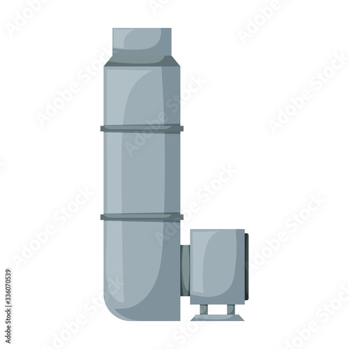 Air system vector icon.Cartoon vector icon isolated on white background air system.