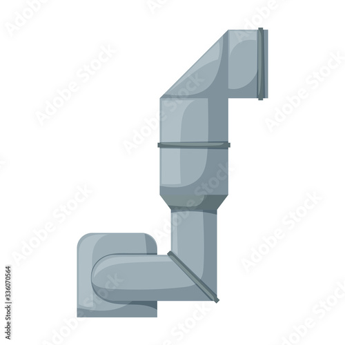 Air system vector icon.Cartoon vector icon isolated on white background air system.