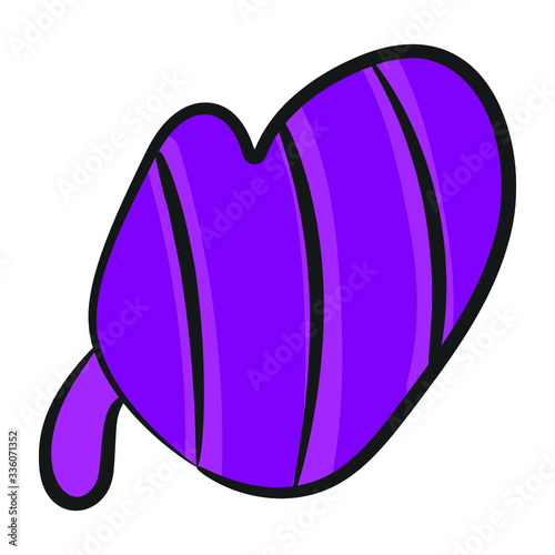 Cooking gloves design hand drawn icon, editable vector. 